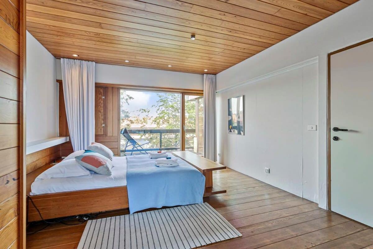 Eighties Modernist Design House With Garden Near The Beach 오스텐드 외부 사진