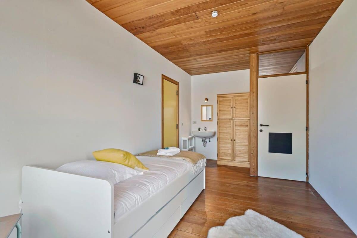 Eighties Modernist Design House With Garden Near The Beach 오스텐드 외부 사진