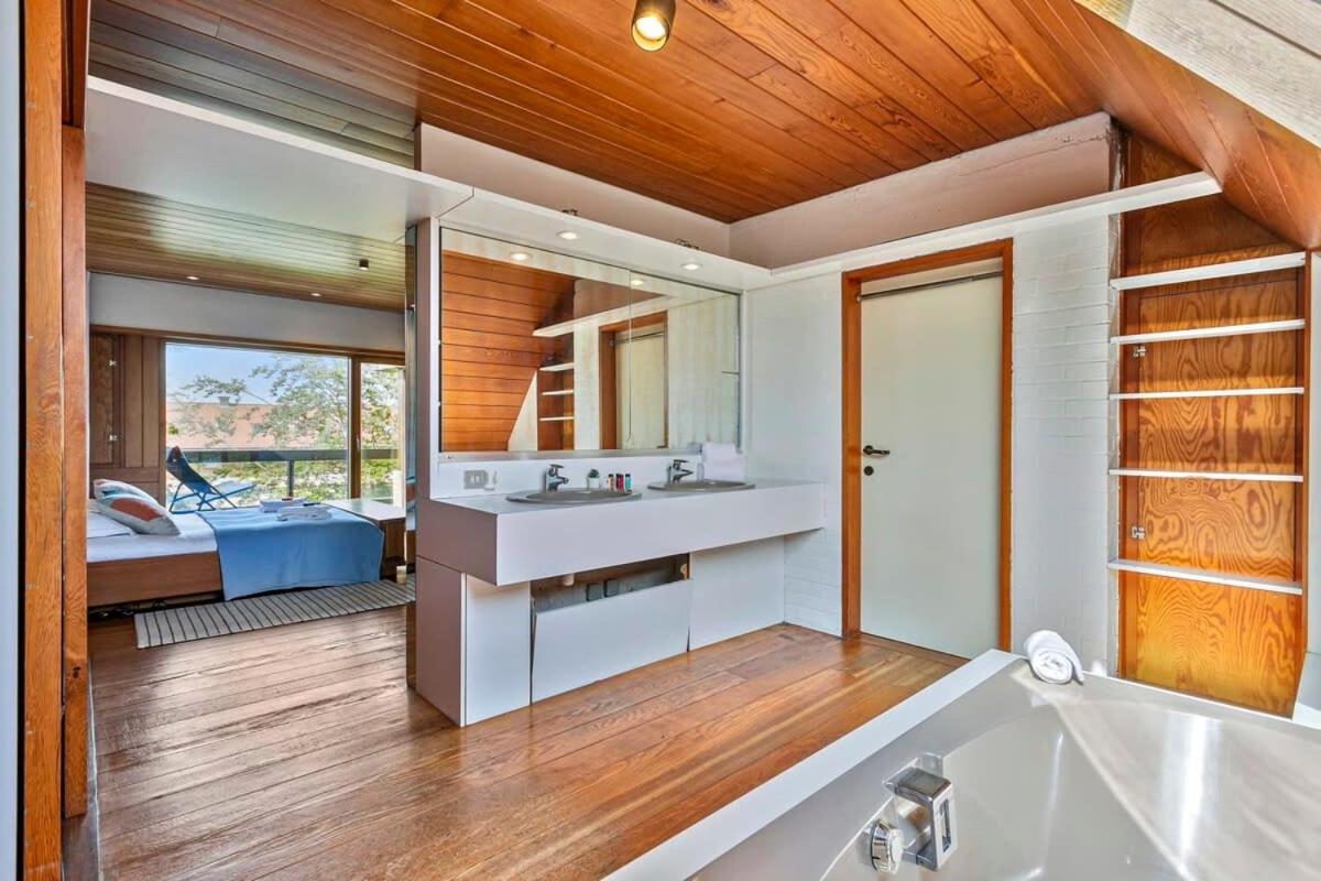 Eighties Modernist Design House With Garden Near The Beach 오스텐드 외부 사진