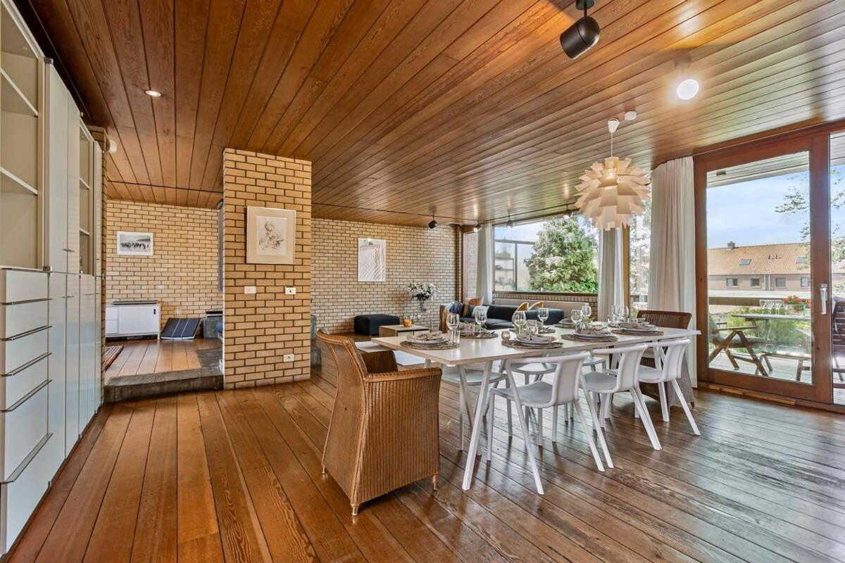 Eighties Modernist Design House With Garden Near The Beach 오스텐드 외부 사진