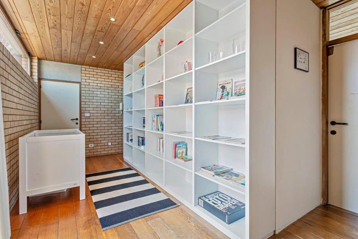 Eighties Modernist Design House With Garden Near The Beach 오스텐드 외부 사진